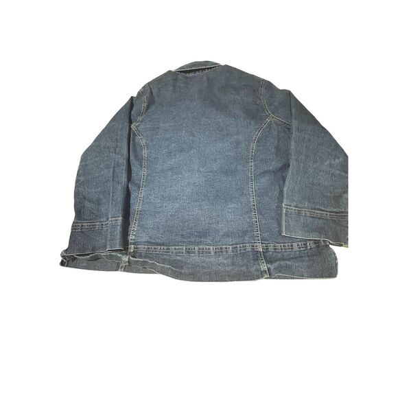 Ashley Stewart Denim Jacket 16W - Picture 2 of 9